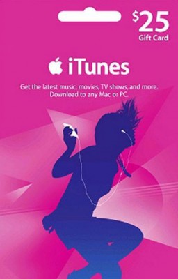 iTunes $25 Gift Card